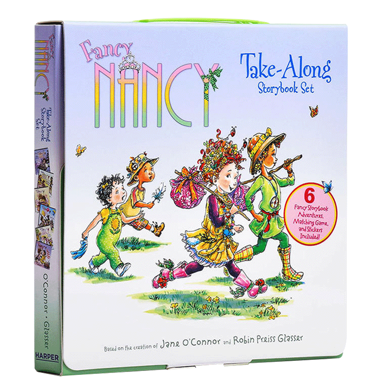 漂亮的南希6册故事图画书