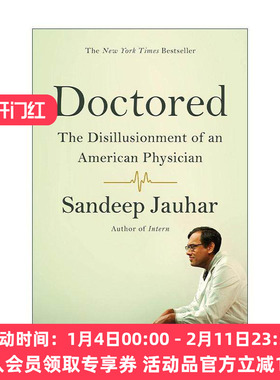 英文原版 Doctored 成为医师 一位美国医师的幻灭 美国心脏病学专家Sandeep Jauhar 英文版 进口英语原版书籍