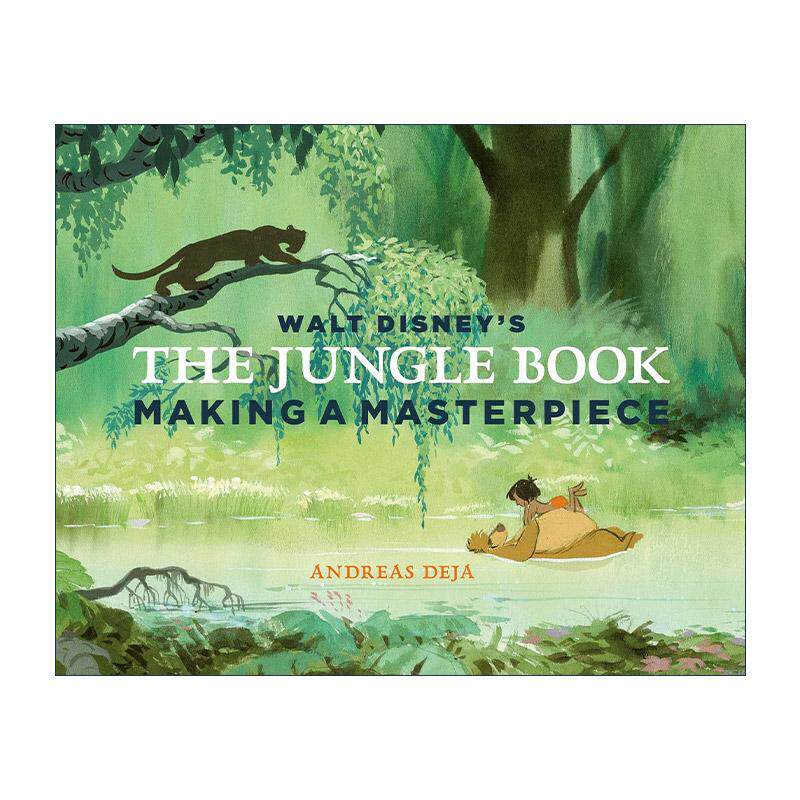 英文原版 Walt Disney's the Jungle Book 森林王子 华特·迪士尼 精装艺术集 英文版 进口英语原版书籍