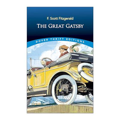 英文原版 The Great Gatsby 了不起的盖茨比 F.S. 菲茨杰拉德 Dover Thrift Editions 英文版 进口英语原版书籍