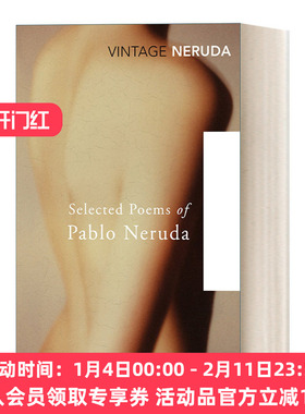 英文原版 Selected Poems of Pablo Neruda 巴勃罗·聂鲁达诗选 英文版 进口英语原版书籍