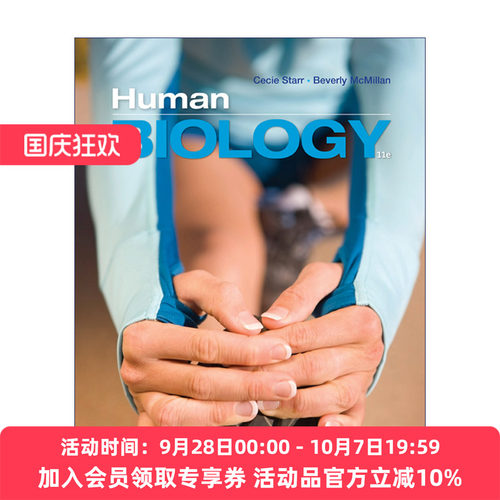 人类生物学  英文原版 Human Biology 第11版 英文版 进口英语原版书籍