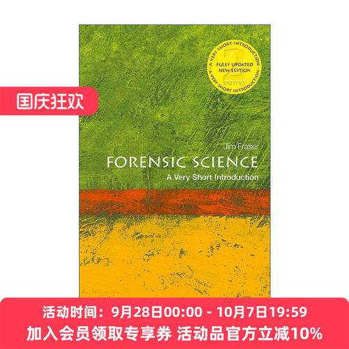 法医学  英文原版 Forensic Science: A Very Short Introduction 牛津通识读本系列 英文版 进口英语原版书籍