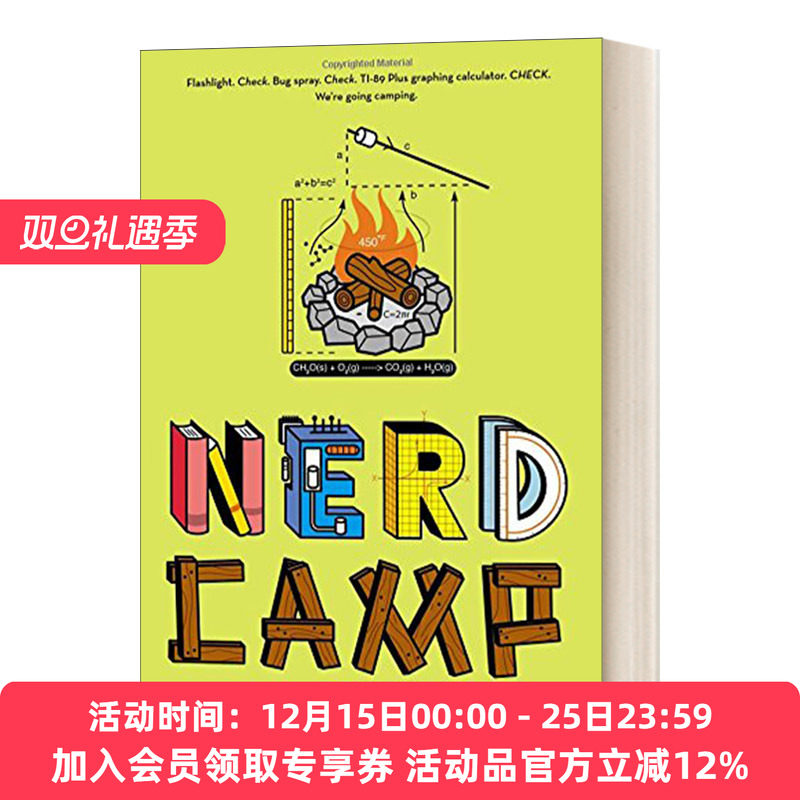 书呆子夏令营 英文原版 Nerd Camp 英文版 进口英语原版书籍