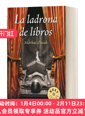 英文原版小说 La ladrona de libros the Book Thief Spanish Edition 偷书贼 西班牙语版 进口英语原版书籍