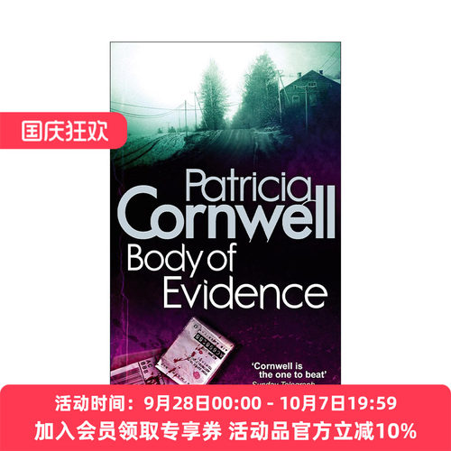 英文原版 Body of Evidence 首席女法医2 肉体证据 侦探推理小说 英文版 进口英语原版书籍