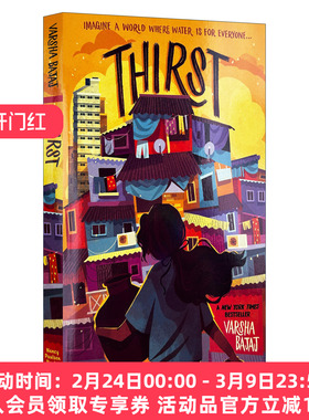 英文原版 Thirst 口渴 儿童小说 水资源 环境保护 Varsha Bajaj 英文版 进口英语原版书籍