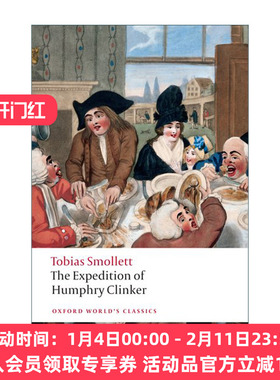 英文原版 The Expedition of Humphry Clinker 汉弗莱·克林克历险记 斯摩莱特 牛津世界经典系列 英文版 进口英语原版书籍