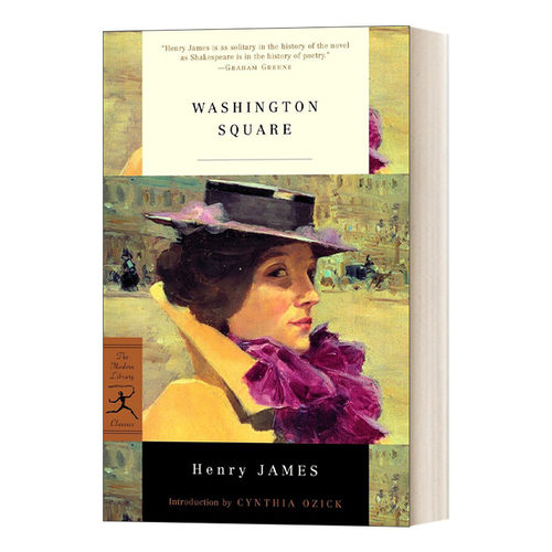 华盛顿广场 英文原版小说 Washington Square 兰登书屋现代图书馆经典系列 Henry James 英文版 进口英语原版书籍