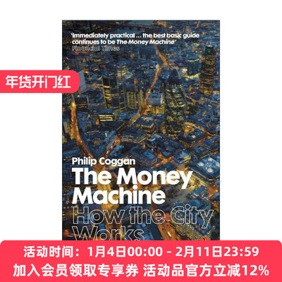 造钱机器 英文原版 The Money Machine 城市如何运作 Philip Coggan 英文版 进口英语原版书籍