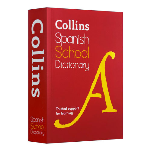 原版 Collins Spanish School Dictionary 柯林斯西班牙语学校词典 第5版 进口原版书籍