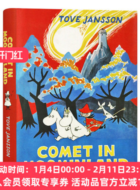 姆明谷的彗星 英文原版绘本 Comet in Moominland 英文版儿童故事书 进口原版英语课外阅读书籍 精装收藏版 原版复刻 Tove Jansson