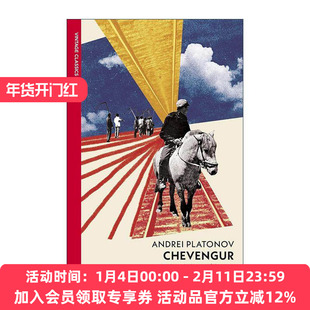 英文原版 Chevengur 切文古尔镇 安德烈·普拉东诺夫 Vintage红脊经典 英文版 进口英语原版书籍