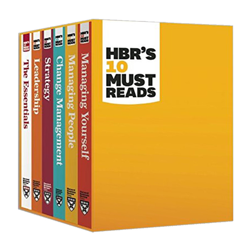 哈佛商业评论六册套装英文原版 HBR's 10 Must Reads Boxed Set 6 Books企业管理经管英文版进口原版英语书籍