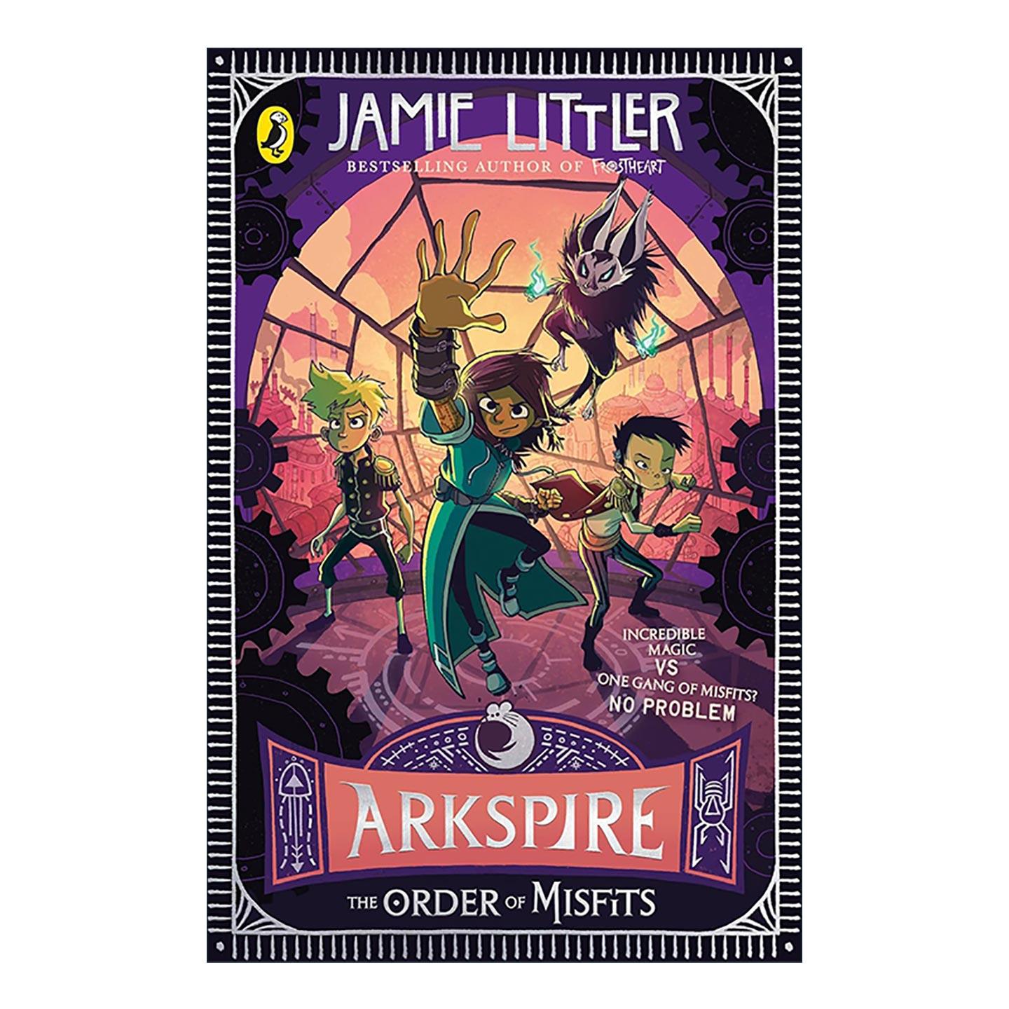 英文原版 Arkspire 2 The Order of Misfits 阿克思派尔2 少儿冒险小说 寒霜之心系列作者Jamie Littler 英文版 进口英语原版书籍