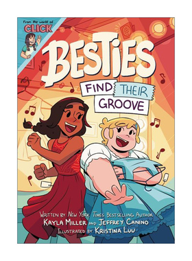 英文原版 Besties: Find Their Groove 好闺蜜2 图像小说 英文版 进口英语原版书籍