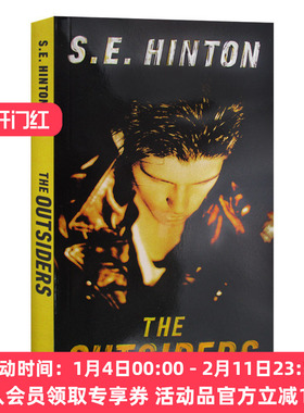 英文原版 The Outsiders 局外人 追逐金色的少年 S. E. Hinton 英文版 进口英语原版书籍
