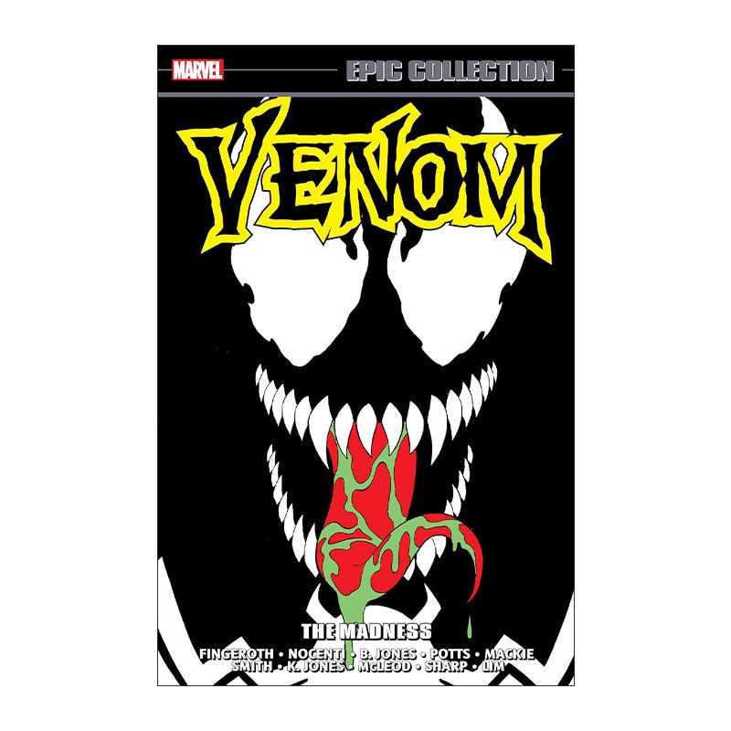 毒液史诗珍藏集 疯狂 英文原版 Venom Epic Collection The Madness 漫威漫画 Len Kaminski 英文版 进口英语原版书籍