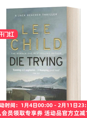 博命一击 英文原版小说 Die Trying 李查德 杰克·李奇系列2 英文版 进口英语原版书籍