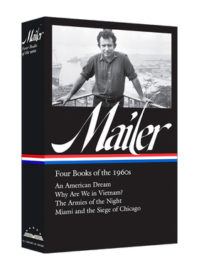 英文原版小说 Norman Mailer Four Books of the 1960s 诺曼·梅勒 20世纪60年代的四本书 精装 英文版 进口英语原版书籍