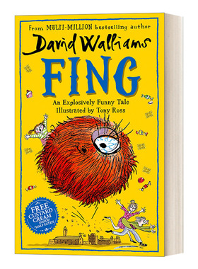 英文原版 Fing 毛球怪 大卫威廉姆斯少年幽默小说David Walliams 英文版 进口英语原版书籍