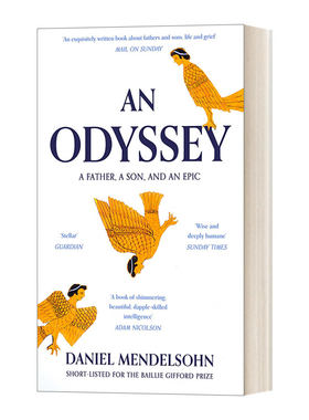 英文原版 An Odyssey A Father a Son and an Epic 奥德赛 父亲 儿子和史诗 英文版 进口英语原版书籍