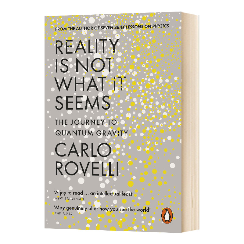 现实并非如此 英文原版 Reality Is Not What It Seems 量子力学之旅 物理学 英文版 进口英语书籍