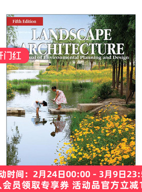 现货 英文原版 Landscape Architecture 景观设计学 场地规划与设计手册 第5版 美国现代风景园林先驱John Ormsbee Simonds 英文版