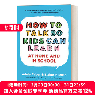 英文原版 How To Talk So Kids Can Learn  如何说 孩子才肯学 英文版 进口英语原版书籍