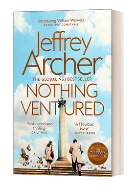 华研原版 英文原版 Nothing Ventured 无事冒险 William Warwick Novels#1 英文版 进口英语原版书籍