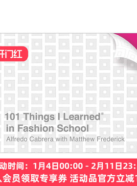 英文原版 101 Things I Learned in Fashion School 我在时尚学院学到的101件事 精装 英文版 进口英语原版书籍