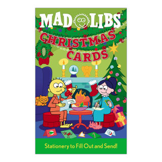 圣诞贺卡 英文原版 Christmas Cards Mad Libs 疯狂填词游戏 英文版 进口英语原版书籍