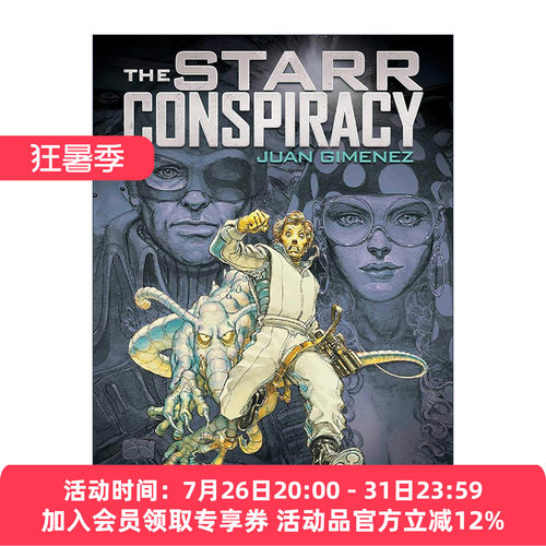 英文原版 The Starr Conspiracy 胡安西蒙尼斯漫画 精装 英文版 进口英语原版书籍