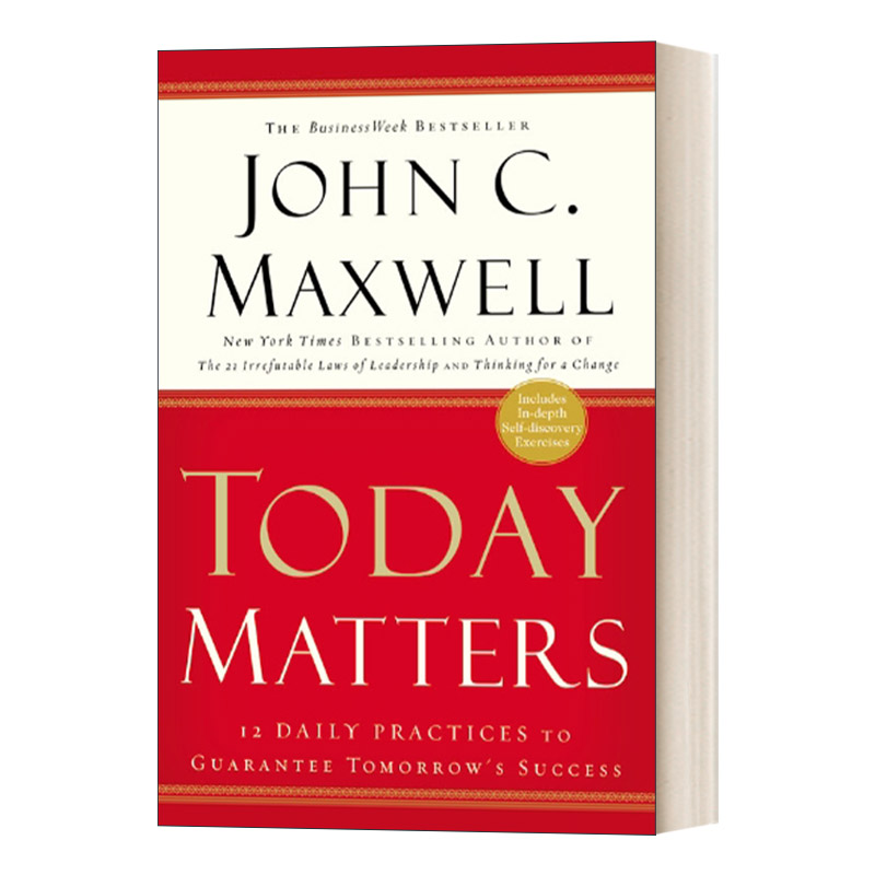 赢在今天 英文原版 Today Matters 12个每日实践确保你明天的成功 英文版 进口英语原版书籍