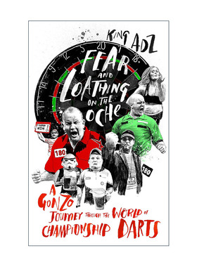 英文原版 Fear and Loathing on the Oche 飞镖上的恐惧与厌恶 穿越世界飞镖锦标赛的奇异之旅 英文版 进口英语原版书籍