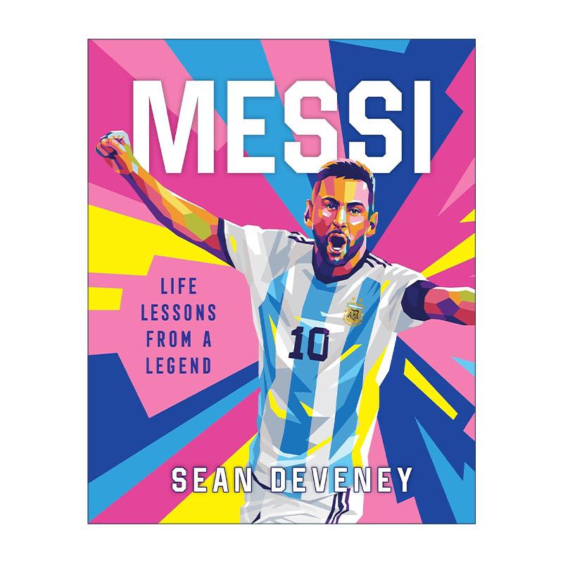英文原版 Messi 梅西 传奇人物的人生教训 精装 英文版 进口英语原版书籍