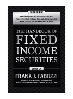 现货 英文原版 Handbook of Fixed Income Securities 固定收益证券手册 精装第9版 英文版 进口英语原版书籍