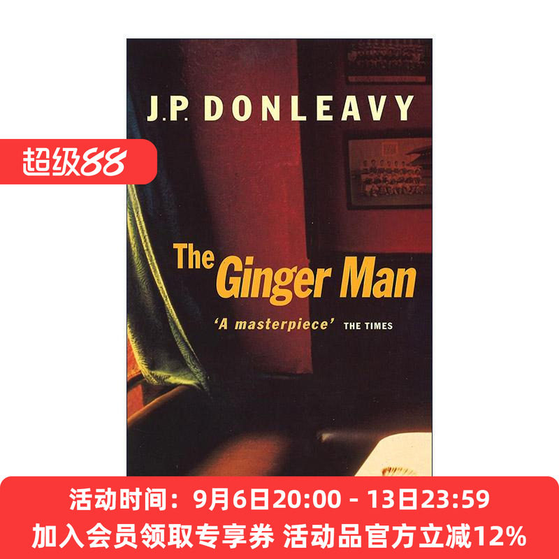 英文原版 Ginger Man 姜饼人 邪典小说 英文版 进口英语原版书籍