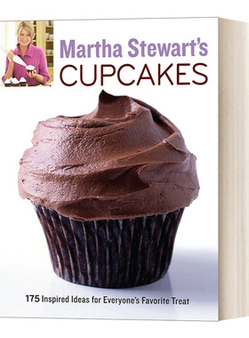 华研原版 英文原版 Martha Stewart's Cupcakes 玛莎·斯图尔特的纸杯蛋糕 175个灵感创意食谱 英文版 进口英语原版书籍