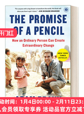 英文原版 The Promise of a Pencil 铅笔的承诺 普通人如何大改变 创办运营NGO的故事 英文版 进口英语原版书籍