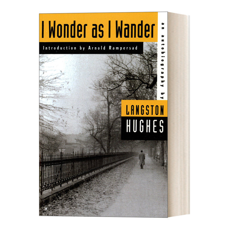 英文原版 I Wonder as I Wander 我是谁 我徘徊  兰斯顿休斯后半生 游记自传 英文版 进口英语原版书籍