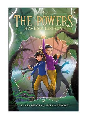 英文原版 Haven's Legacy The Powers 02 超能力者系列2 港湾的遗产 儿童奇幻小说 凯迪克奖得主 英文版 进口英语原版书籍