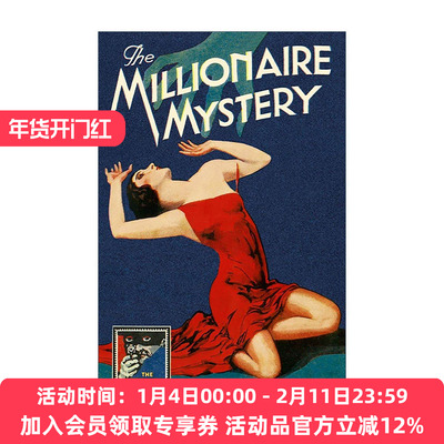 英文原版 The Millionaire Mystery 百万富翁之谜 弗格斯?休姆经典侦探小说 精装 英国侦探小说黄金时代 英文版进口英语原版书籍