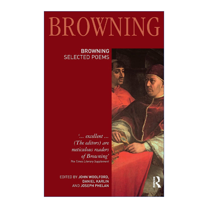 罗伯特布朗宁  英文原版 Robert Browning Selected Poems 诗选 英文版 进口英语原版书籍