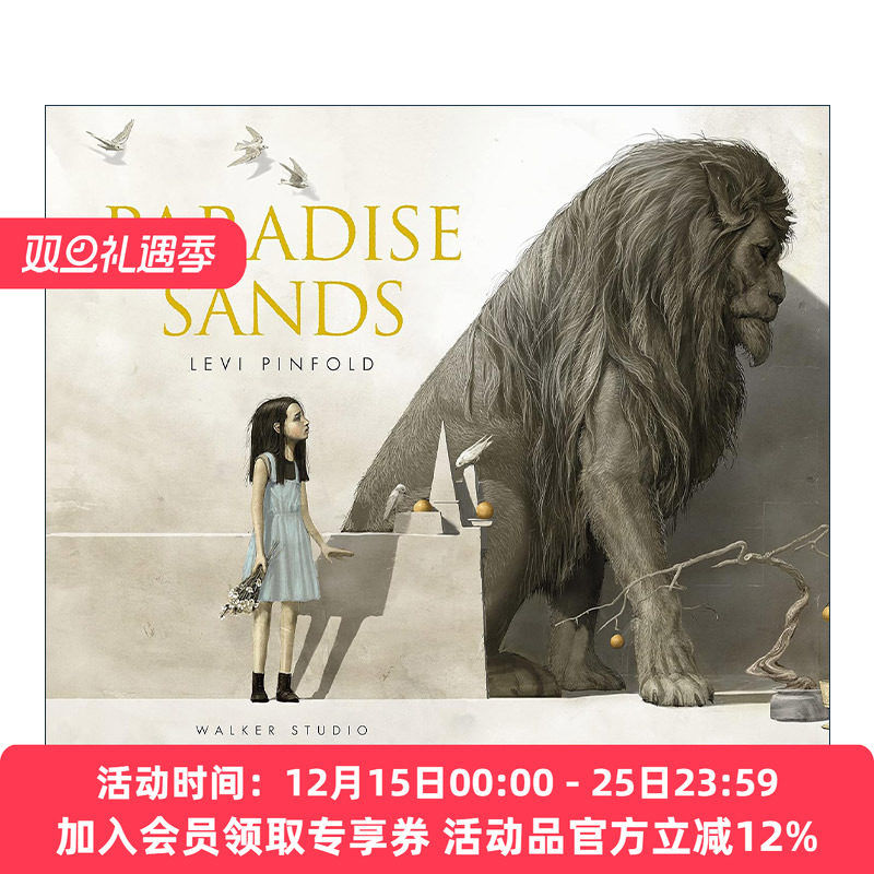 英文原版 Paradise Sands A Story of Enchantment 天堂之沙 一个迷人的故事 凯特·格林威奖插画师  精装Levi Pinfold 英文版