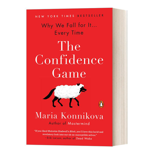 我们为什么会受骗 英文原版 The Confidence Game 揭示骗局设计原理 告诉你聪明人也会栽 心理学 英文版 进口英语原版书