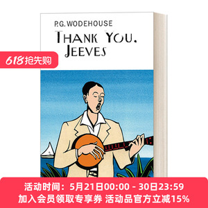 英文原版 Thank You  Jeeves 万能管家吉夫斯3 谢谢你，吉夫斯 P.G.伍德豪斯 Everyman精装收藏版 英文版 进口英语原版书籍