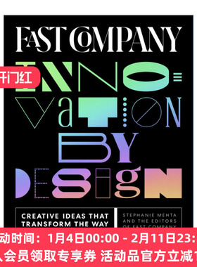 快速公司创新设计  英文原版 Fast Company Innovation By Design 商业趋势企业行业发展指南 精装 Stephanie Mehta英文版进口书籍