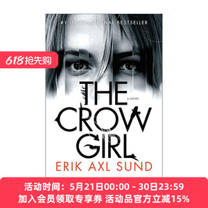 英文原版 The Crow Girl 乌鸦女孩 惊悚犯罪小说 Erik Axl Sund埃里克·爱克斯尔·桑恩德 英文版 进口英语原版书籍