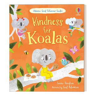 Good 进口英语书籍 英文版 Koalas 善良之行 英文原版 尤斯伯恩 Guides Behaviour 精装 小考拉 Kindness 情绪管理品行情商 for